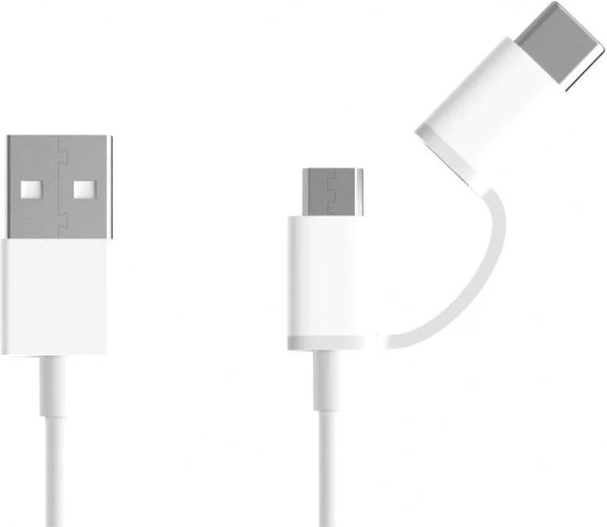 Xiaomi SJV4070CN USB-C & MicroUSB Kabel 30cm - Wit