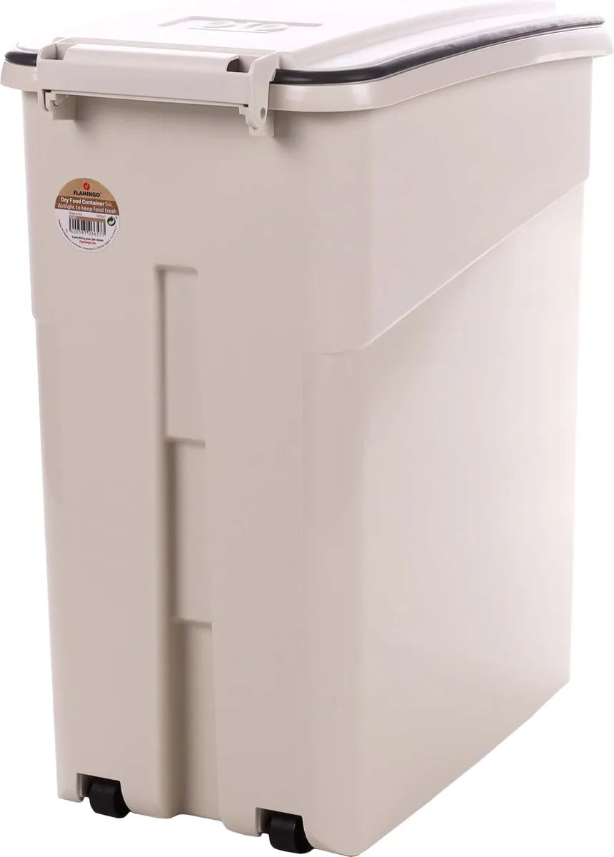 Flamingo Voerton Kody Rechthoekig Opslagbox 54L - Beige