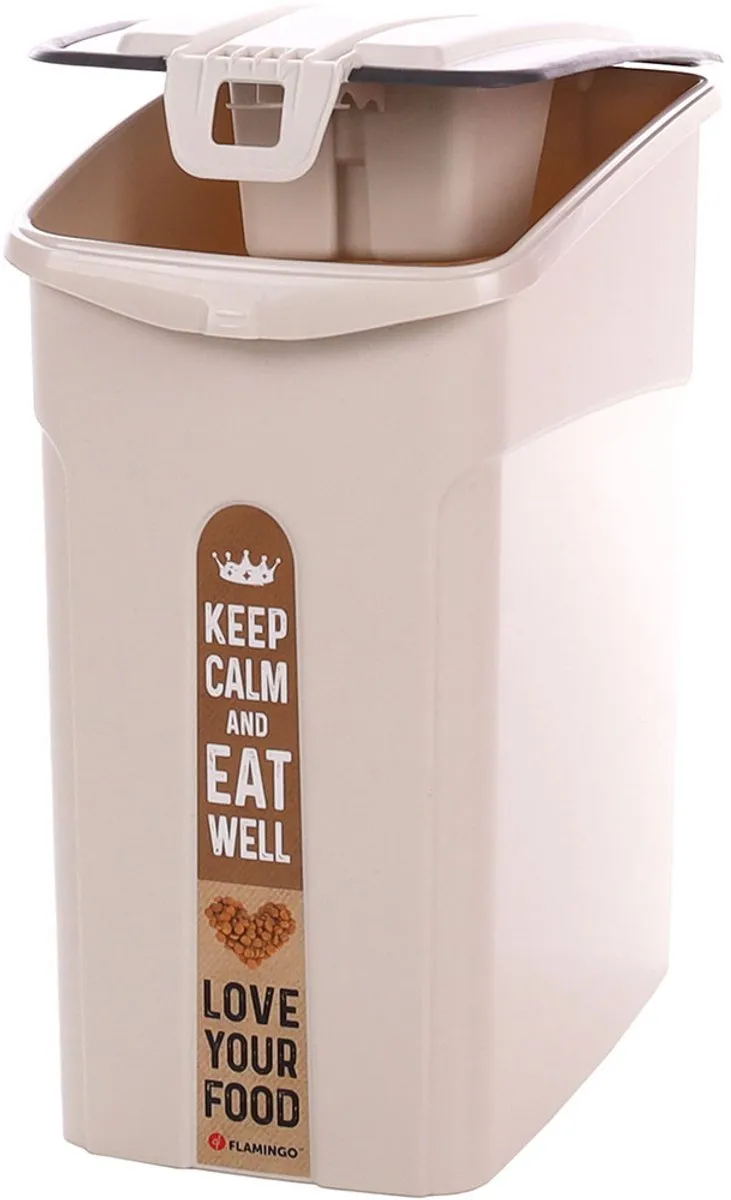 Flamingo Voerton Kody Rechthoekig Opslagbox 54L - Beige