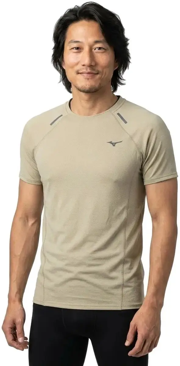 Mizuno Active Dryaeroflo T-shirt M - Elm - afbeelding 2 van 2