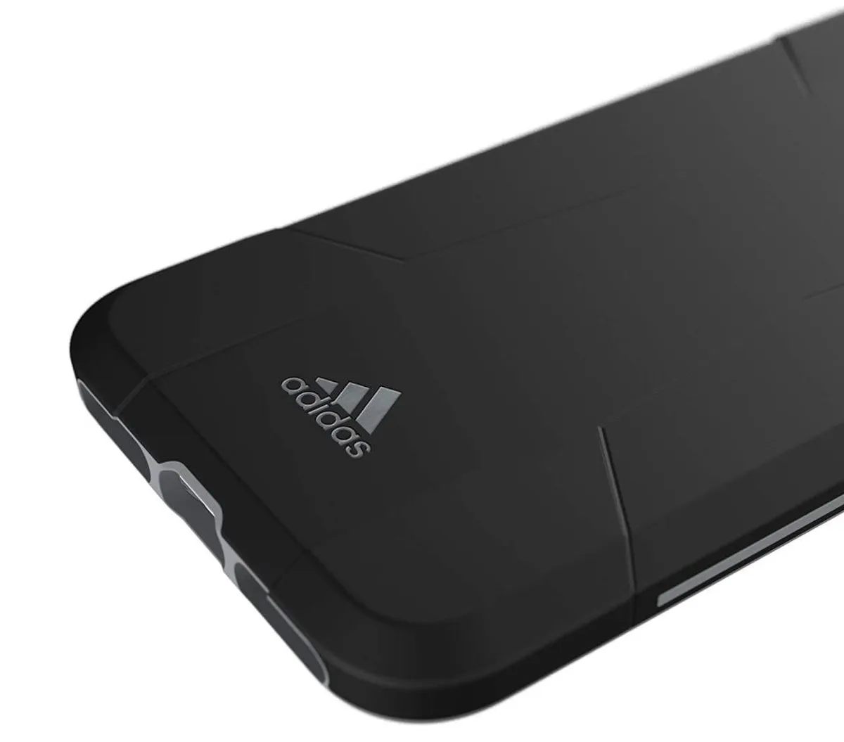 Adidas Solo Case iPhone X/XS - Zwart Grijs