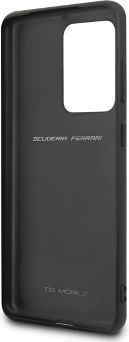 Ferrari Heritage Leather Back Case Samsung Galaxy S20 Ultra - Rood - afbeelding 6 van 6