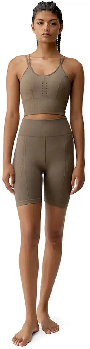 Born Living Yoga India Korte Broek - L - Bruin - afbeelding 4 van 4