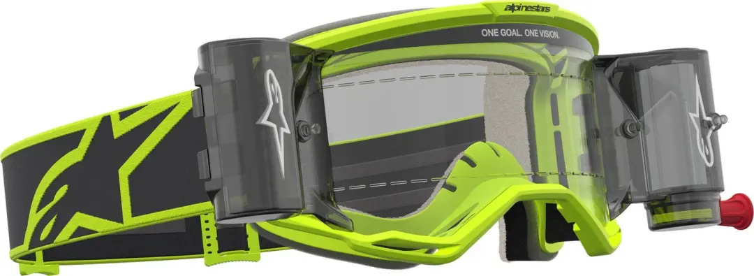 Alpinestars Vision 5 Rora Motocrossbril - Geel - afbeelding 2 van 4
