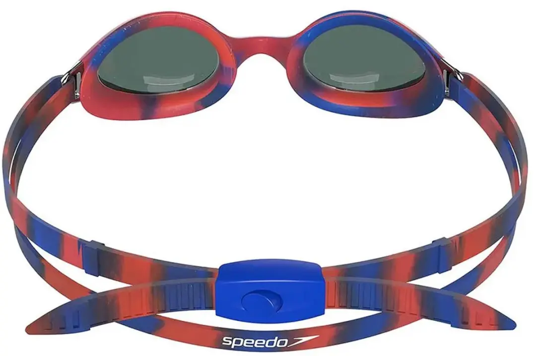 Speedo Jun Hyper Flyer Kinderzwembril - Navy/Rood - afbeelding 2 van 6