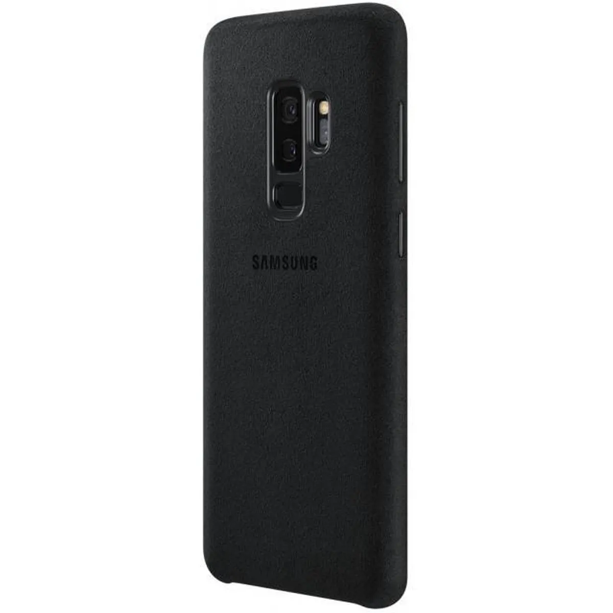 Samsung Alcantara Cover EF-XG965ABEGWW - Galaxy S9+ - Donkergrijs