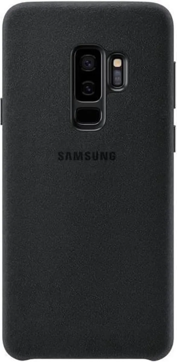 Samsung Alcantara Cover EF-XG965ABEGWW - Galaxy S9+ - Donkergrijs