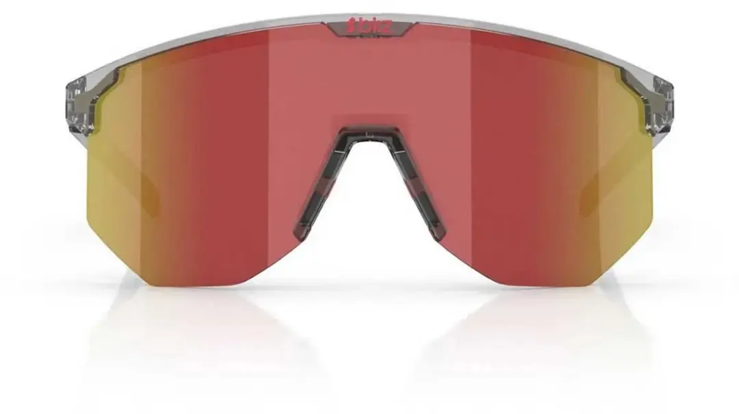 Bliz Hero Zonnebril - Transparent Dark Grey/Red - afbeelding 2 van 6