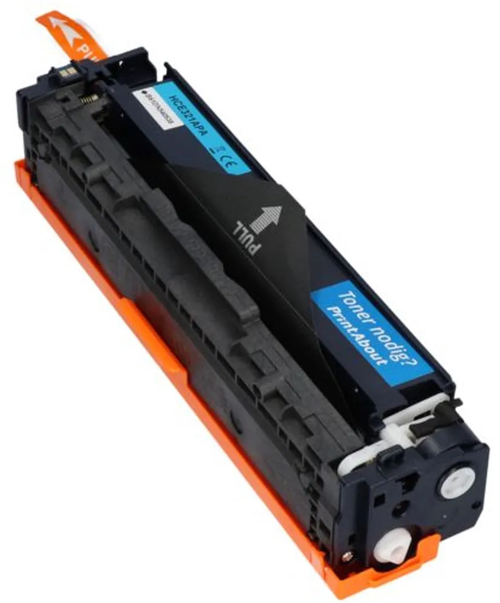 PrintAbout HP 128A CE321A Toner Cyaan - 1.500 pagina's