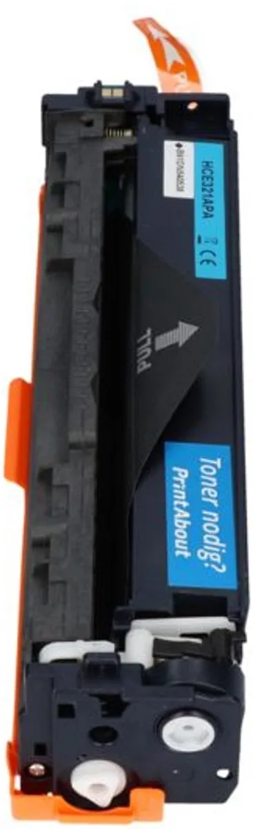 PrintAbout HP 128A CE321A Toner Cyaan - 1.500 pagina's