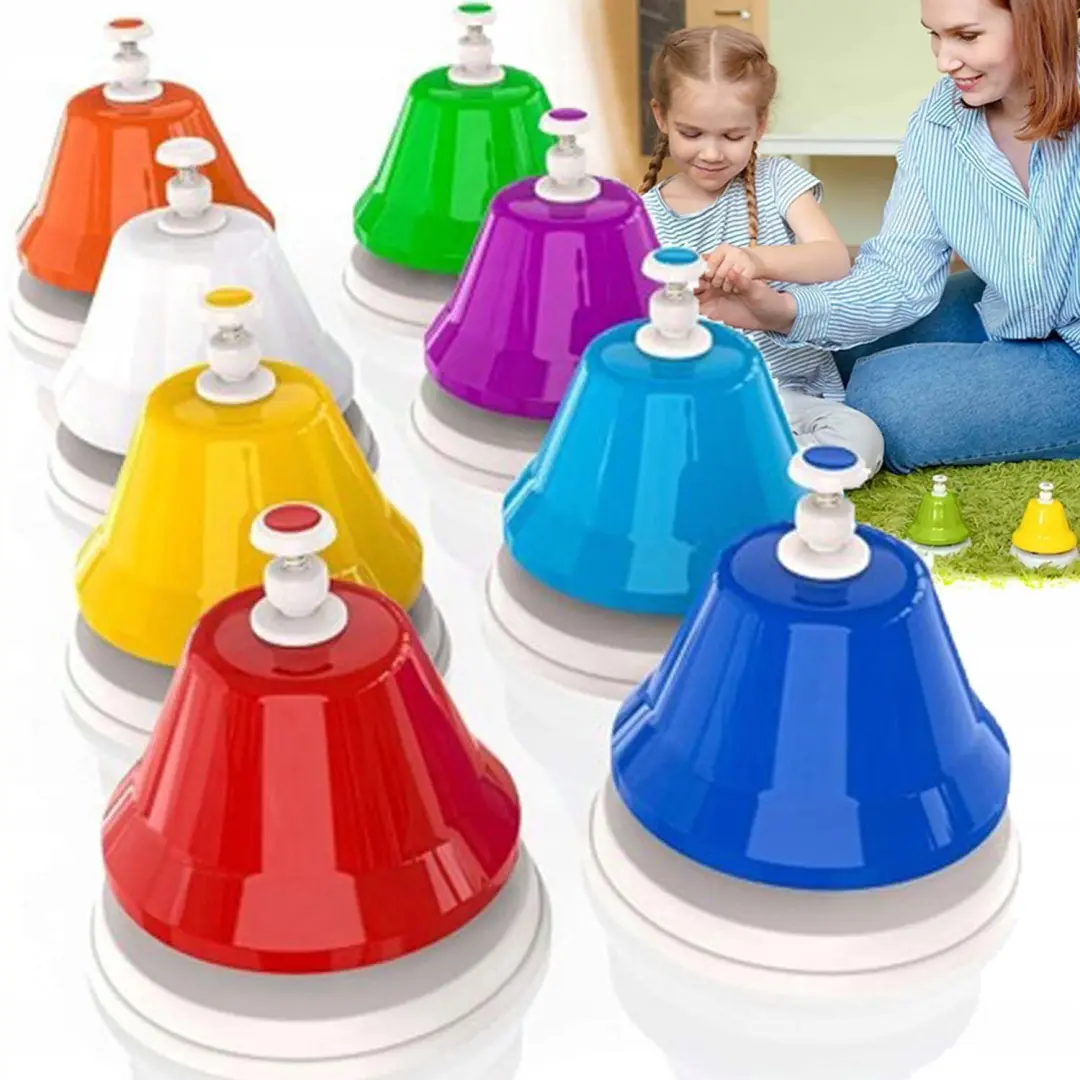 Montessori Kleuren Klokkenspel 8 Tonen
