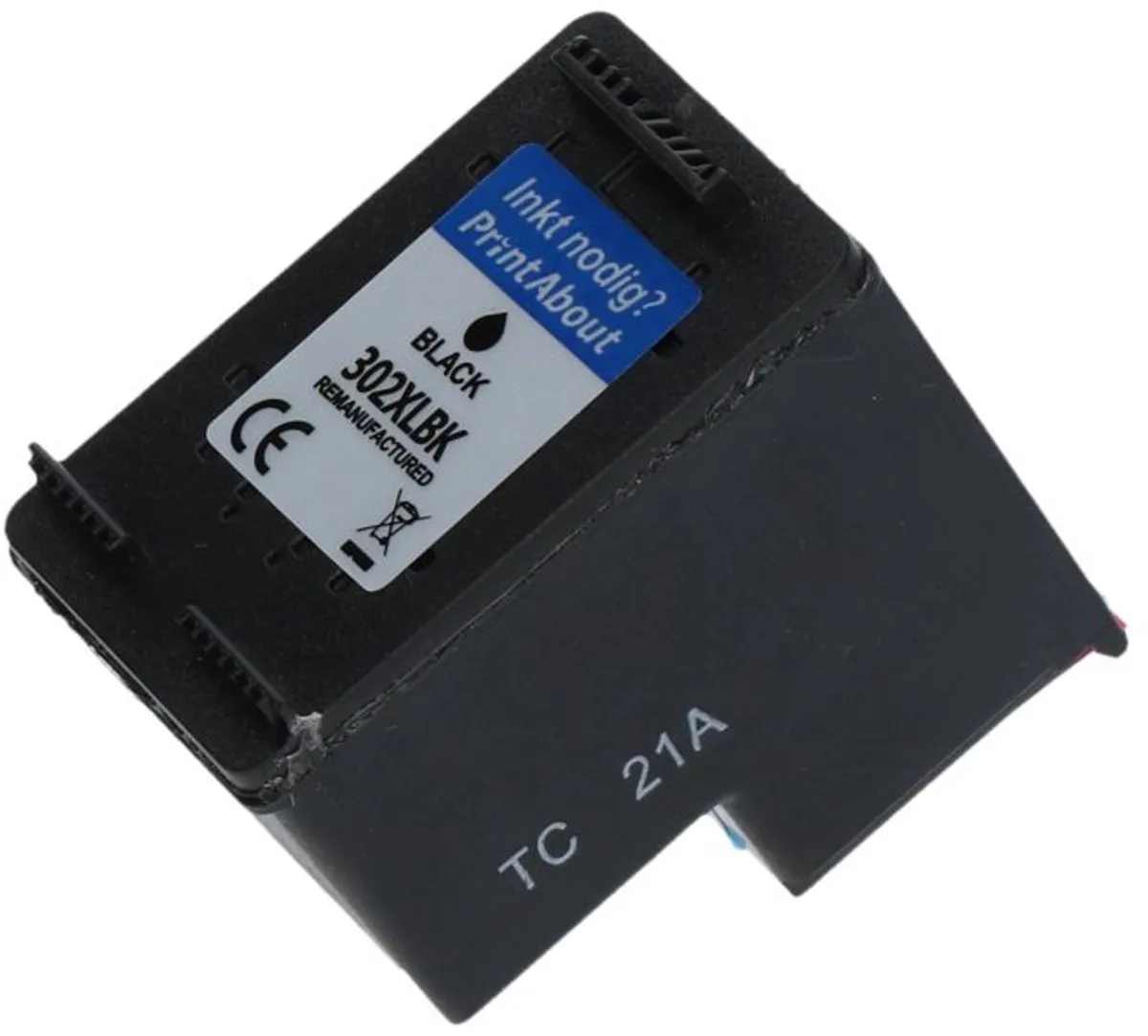 PrintAbout Inktcartridge F6U66AE Zwart - 19ml - o.a. HP DeskJet/Envy