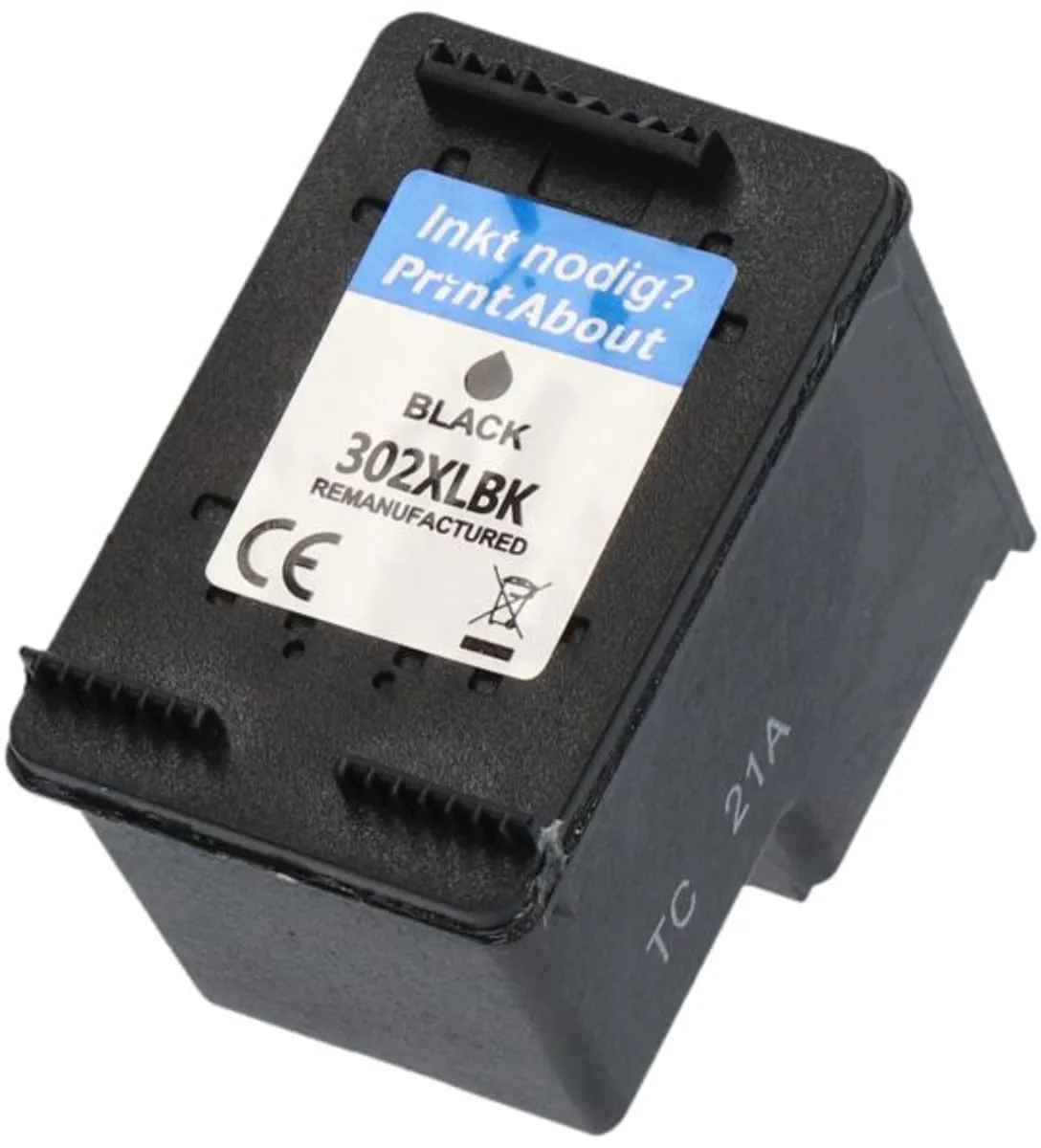 PrintAbout Inktcartridge F6U66AE Zwart