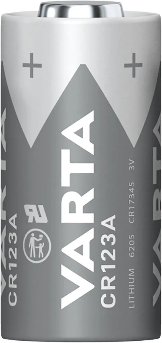 Varta Lithium Batterijen Cylindrical CR123A