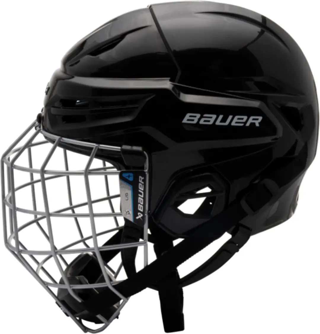Bauer RE-AKT 55 IJshockeyhelm M - Zwart 54.5-59cm - afbeelding 2 van 6