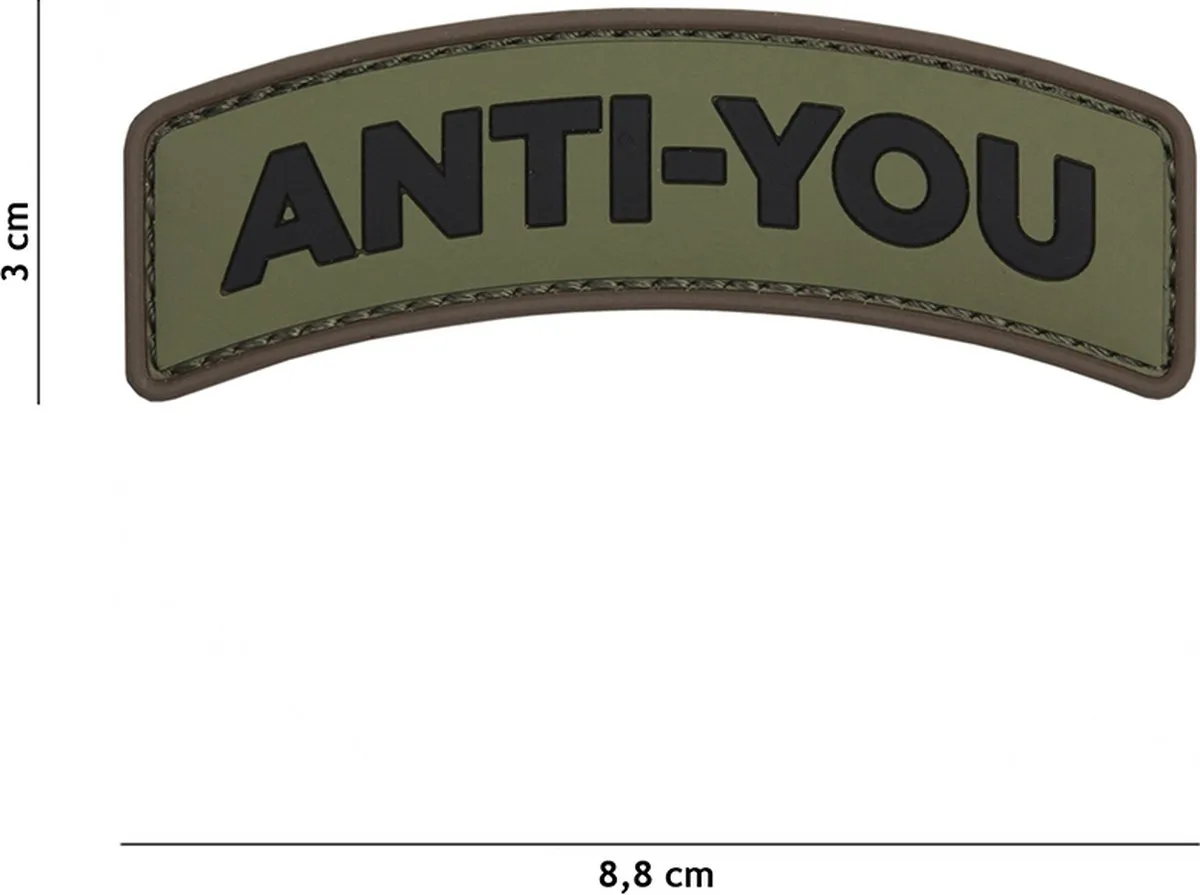 101 Inc Embleem 3D PVC Anti-You Coyote