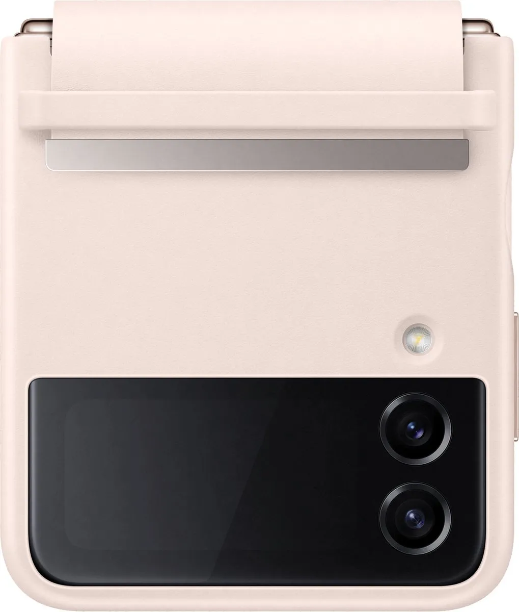 Samsung Leren Cover Galaxy Z Flip4 - Roze - EF-VF721LPEGWW - afbeelding 6 van 6