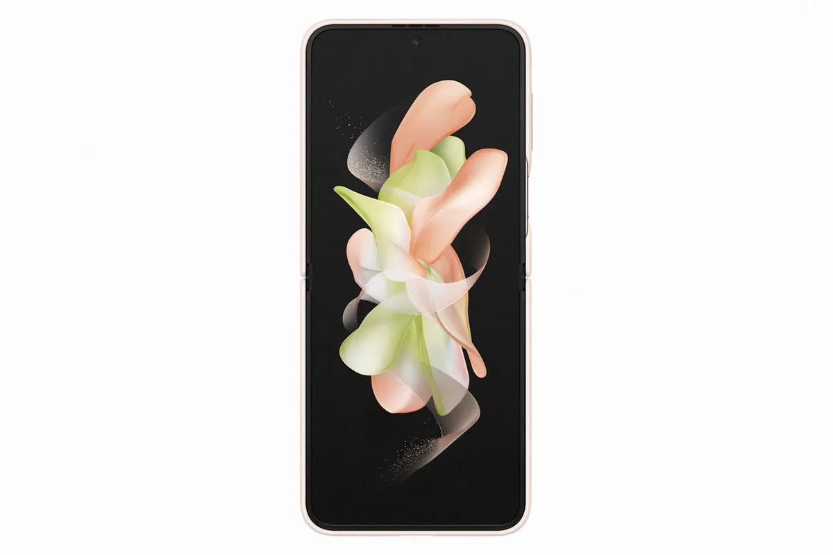 Samsung Leren Cover Galaxy Z Flip4 - Roze - EF-VF721LPEGWW