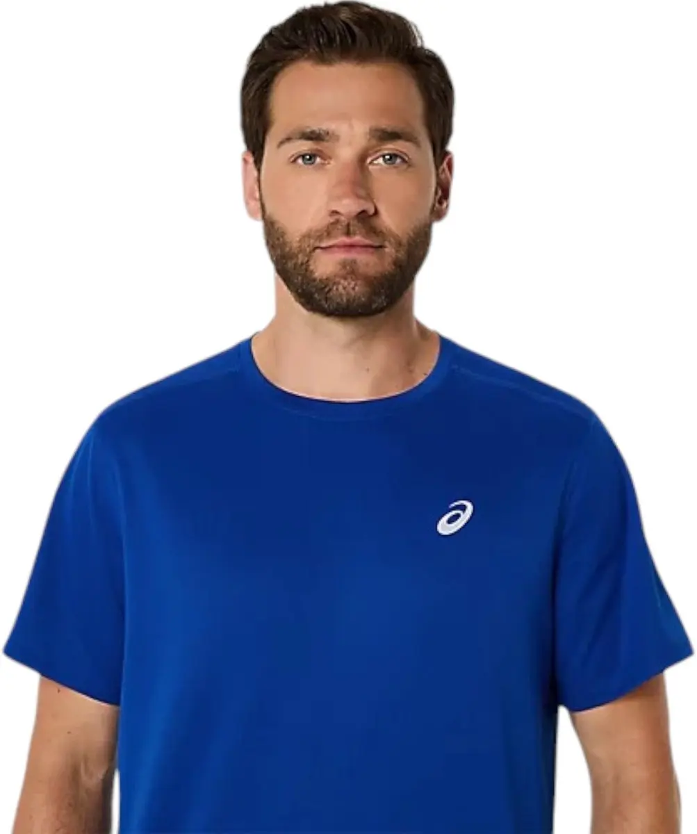 ASICS Core SS Top Heren - Blauw - afbeelding 4 van 6