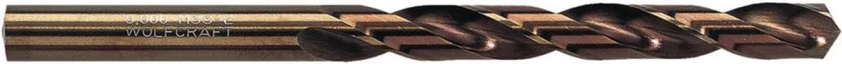 Wolfcraft Metaalboorset HSS-Co 6-delig - Staal