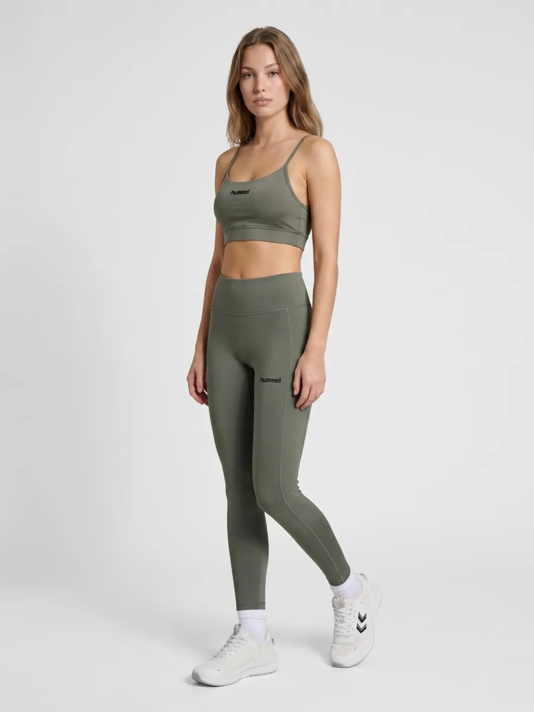 Hummel Prima Legging Dames - M - Castor Grijs - afbeelding 6 van 6