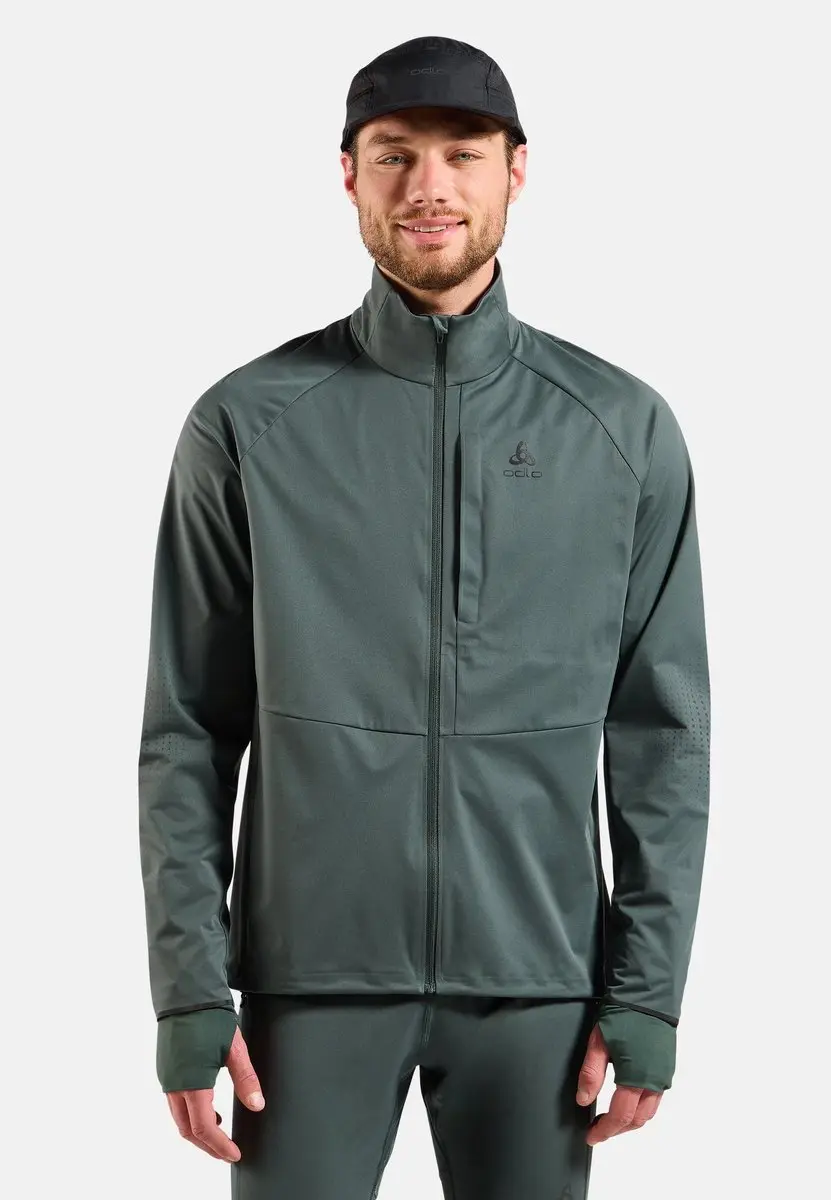 ODLO Zeroweight Pro Warm Reflective Jas - XL - Groen - afbeelding 4 van 6