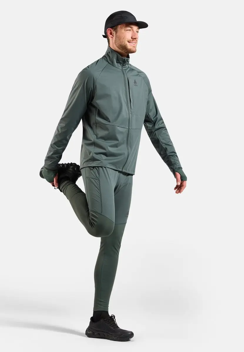 ODLO Zeroweight Pro Warm Reflective Jas - XL - Groen - afbeelding 6 van 6