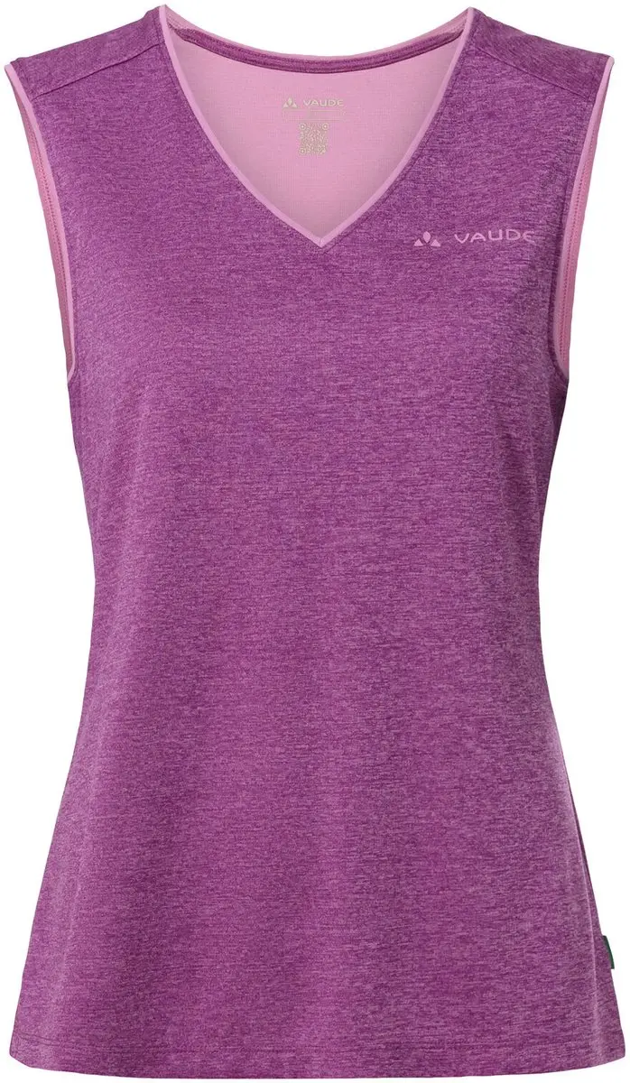 Vaude Essential Top Dames Sportshirt - Magenta - afbeelding 2 van 6