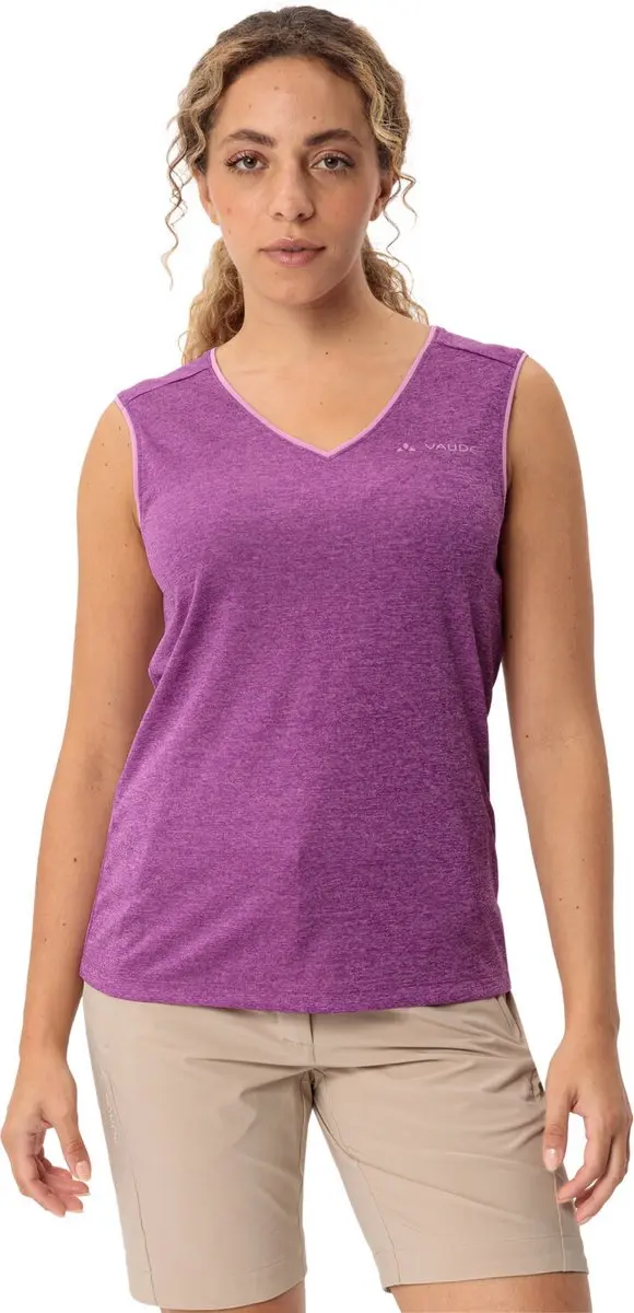 Vaude Essential Top Dames Sportshirt - Magenta - afbeelding 3 van 6