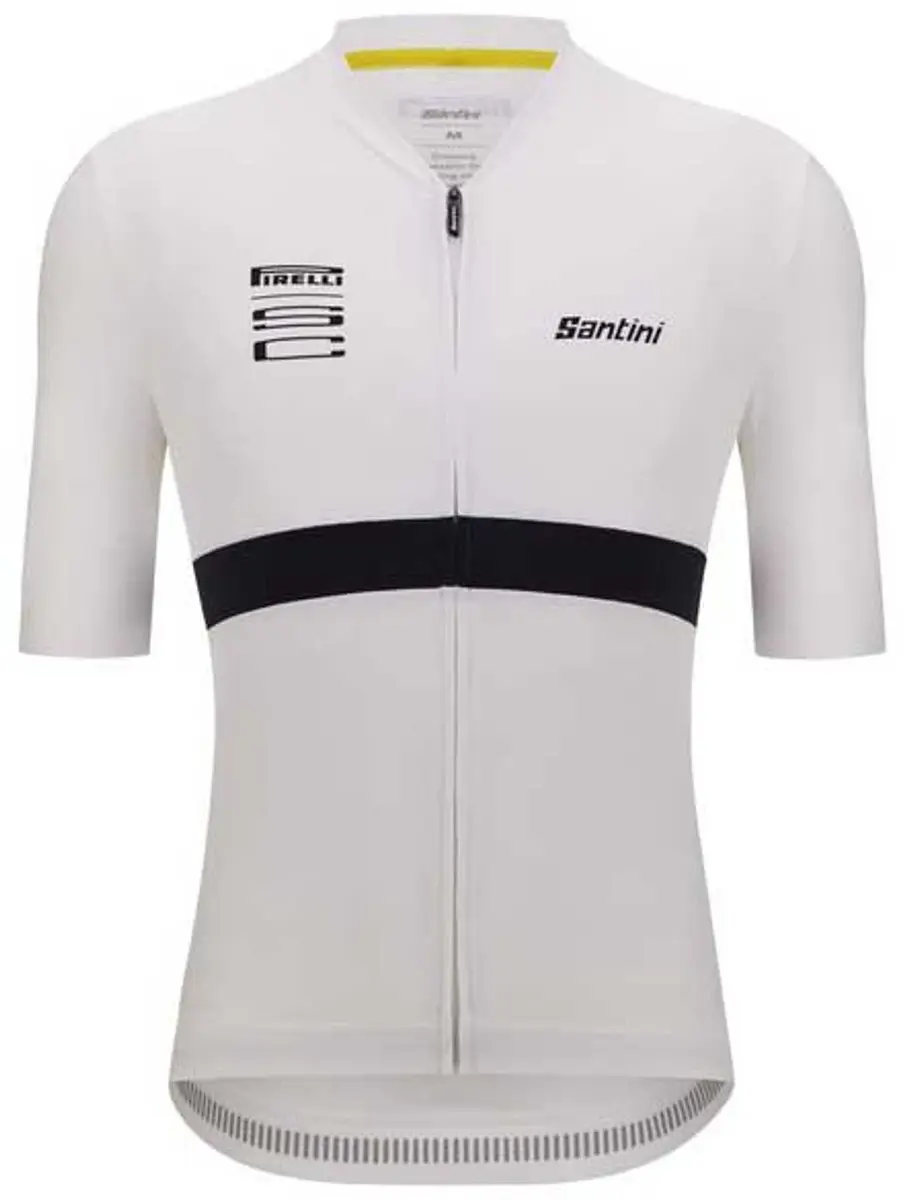 Santini Pirelli Wielertrui Korte Mouw