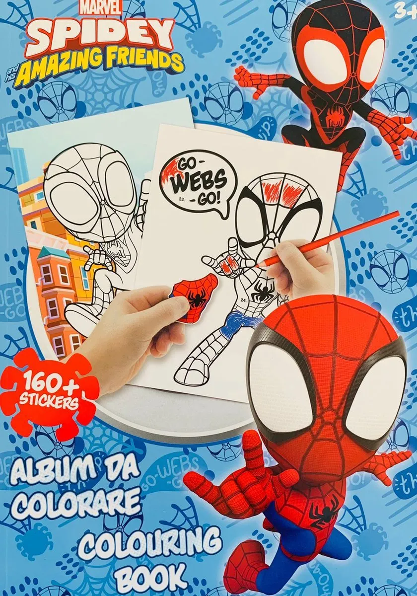Marvel Spidey Kleurboek met Stickers