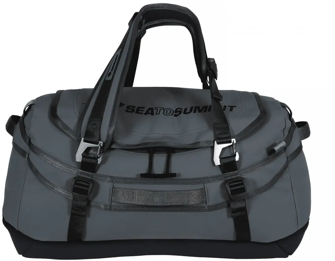 Sea to Summit Sporttas Rugzak Duffle Bag 45L Charcoal Zwart