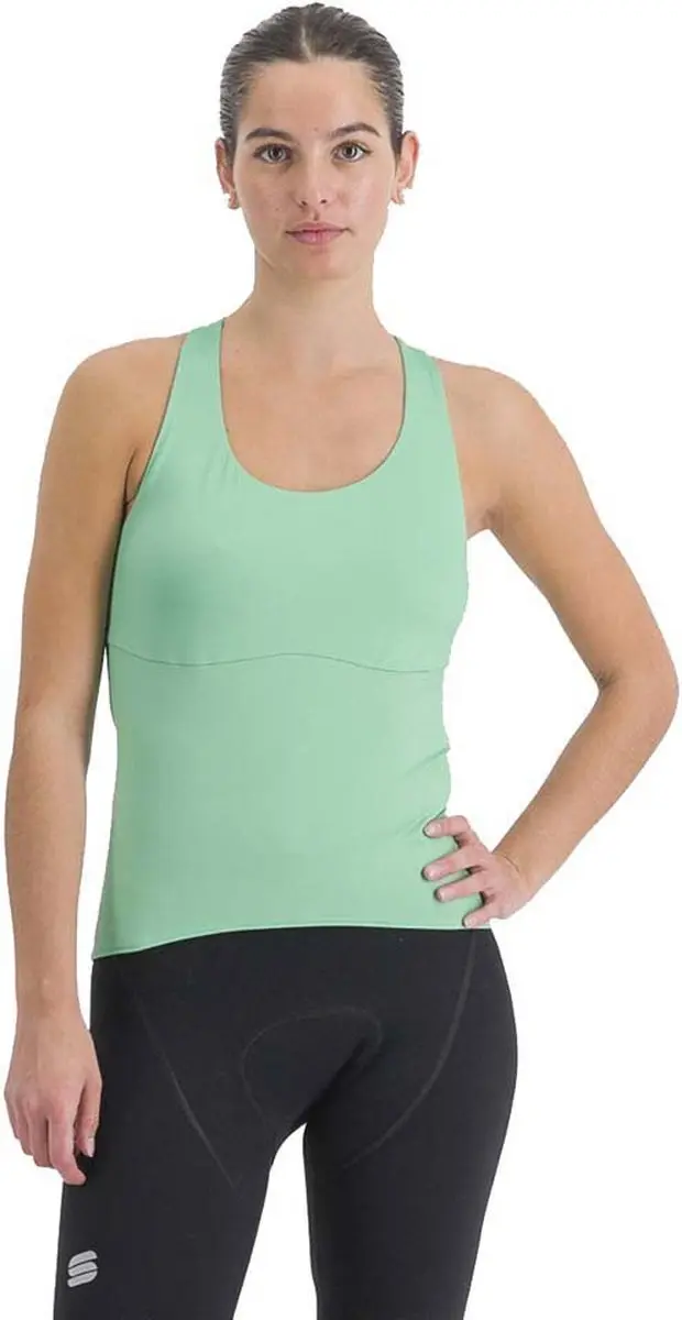 Sportful Matchy Mouwloos T-shirt Groen S Vrouw