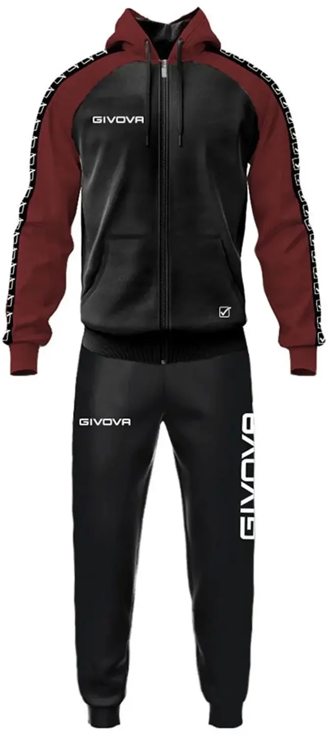 Givova 103 Trainingspak Zwart 3XL Man