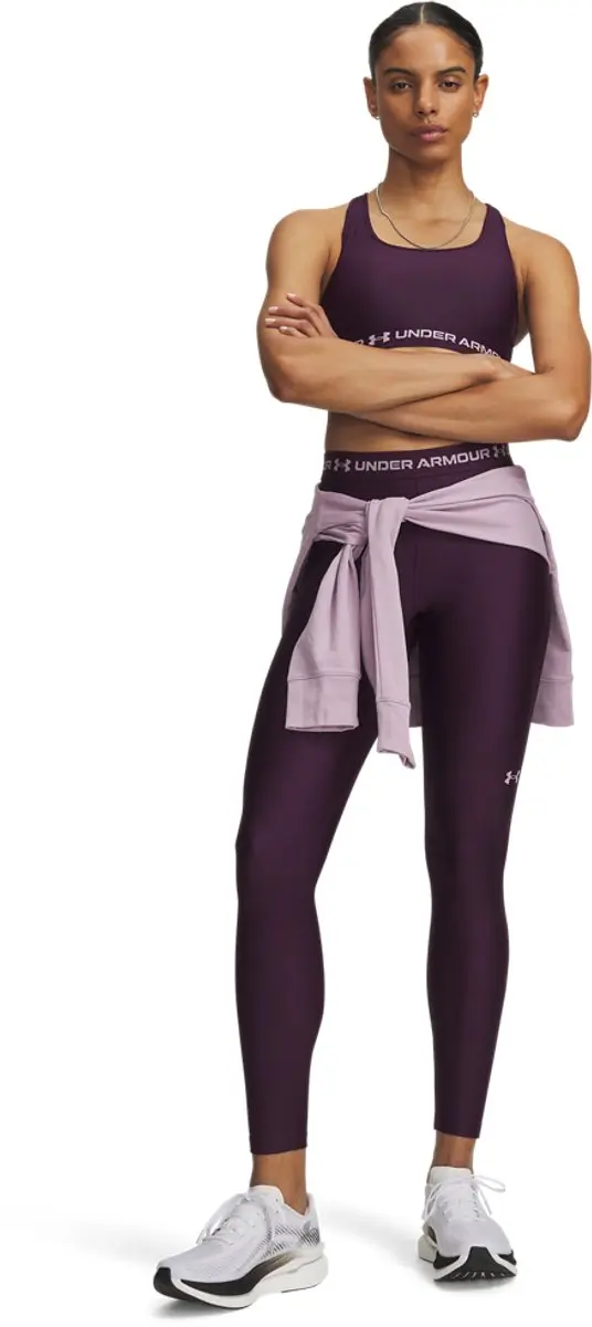 Under Armour HeatGear Legging - Paars - afbeelding 6 van 6