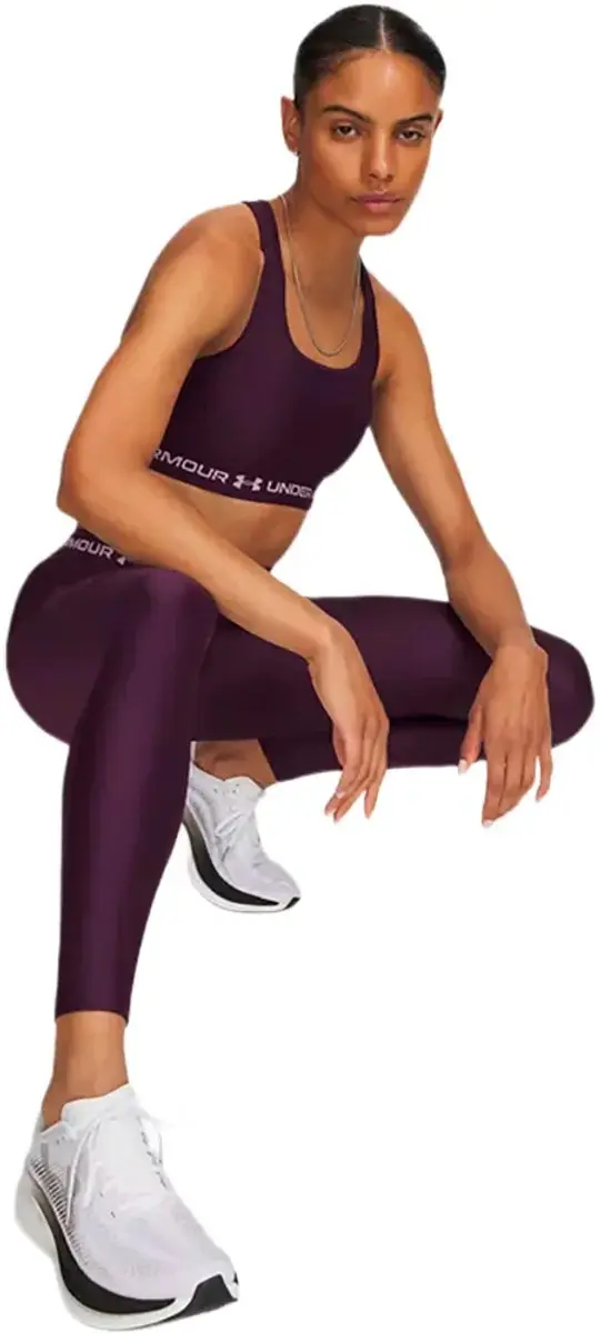 Under Armour HeatGear Legging - Paars - afbeelding 3 van 6
