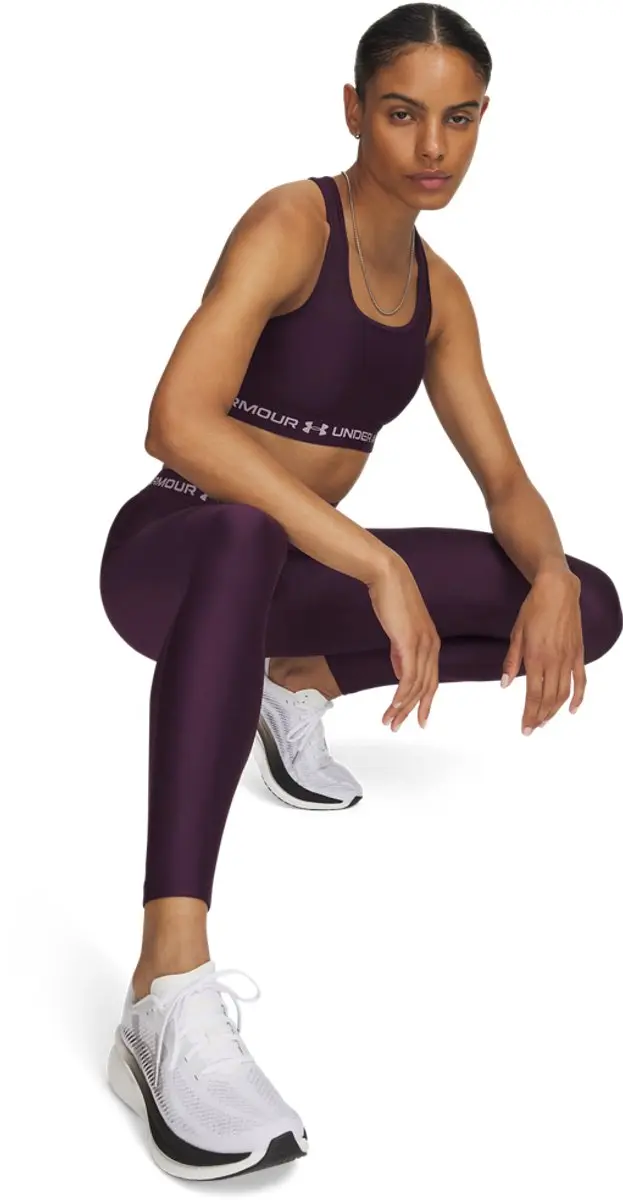 Under Armour HeatGear Legging - Paars - afbeelding 5 van 6