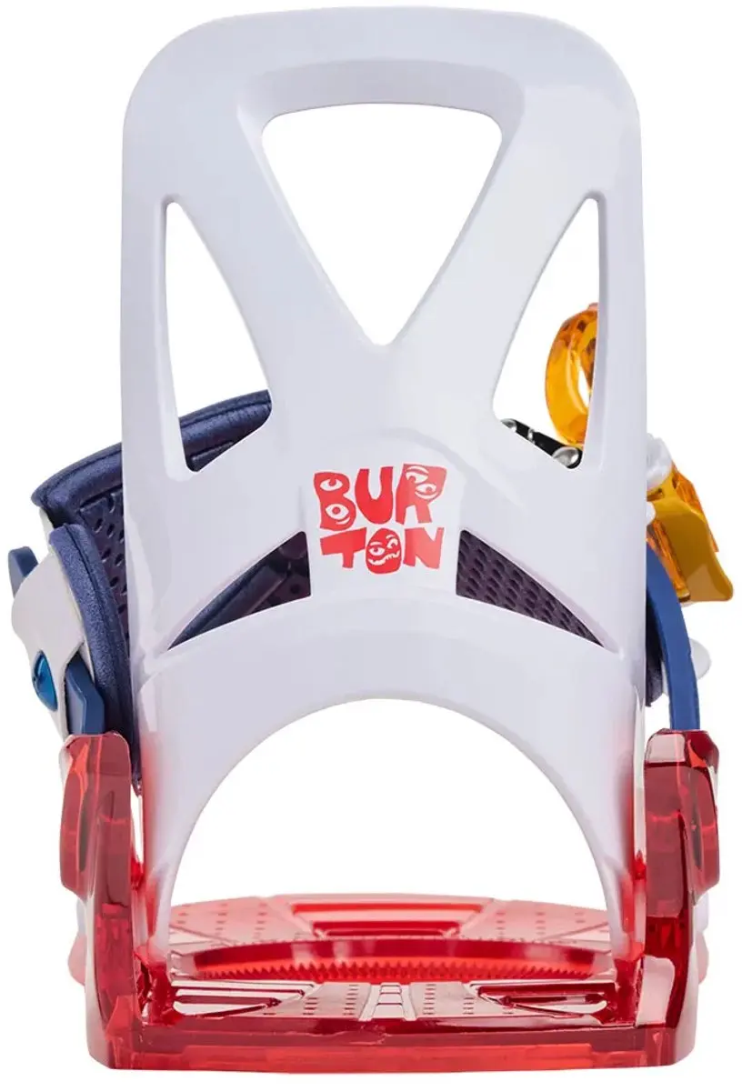 Burton Grom Snowboardbindingen Wit M Kinderen