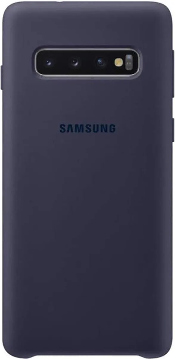 Samsung Silicone Cover Galaxy S10 - Blauw