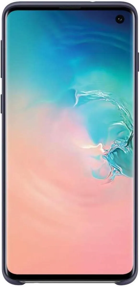 Samsung Silicone Cover Galaxy S10 - Blauw - afbeelding 6 van 6