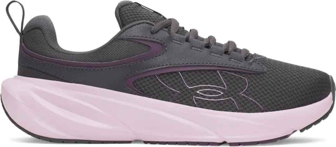 Under Armour UA W Surge 5-GRY Dames Sportschoenen - Anthracite - Mauve Roze - Paars Echo
