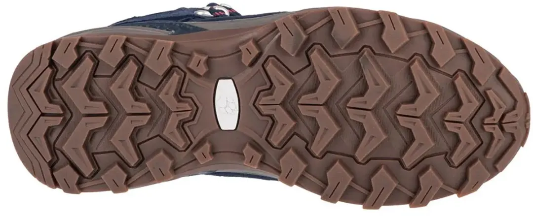 Jack Wolfskin Refugio Texapore Wandelschoenen Dames 39 - Dark Blue/Grey - afbeelding 5 van 6