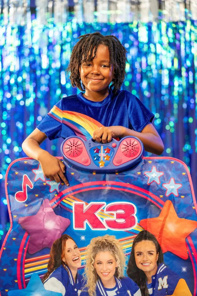 K3 Dansmat Interactief - Blauw
