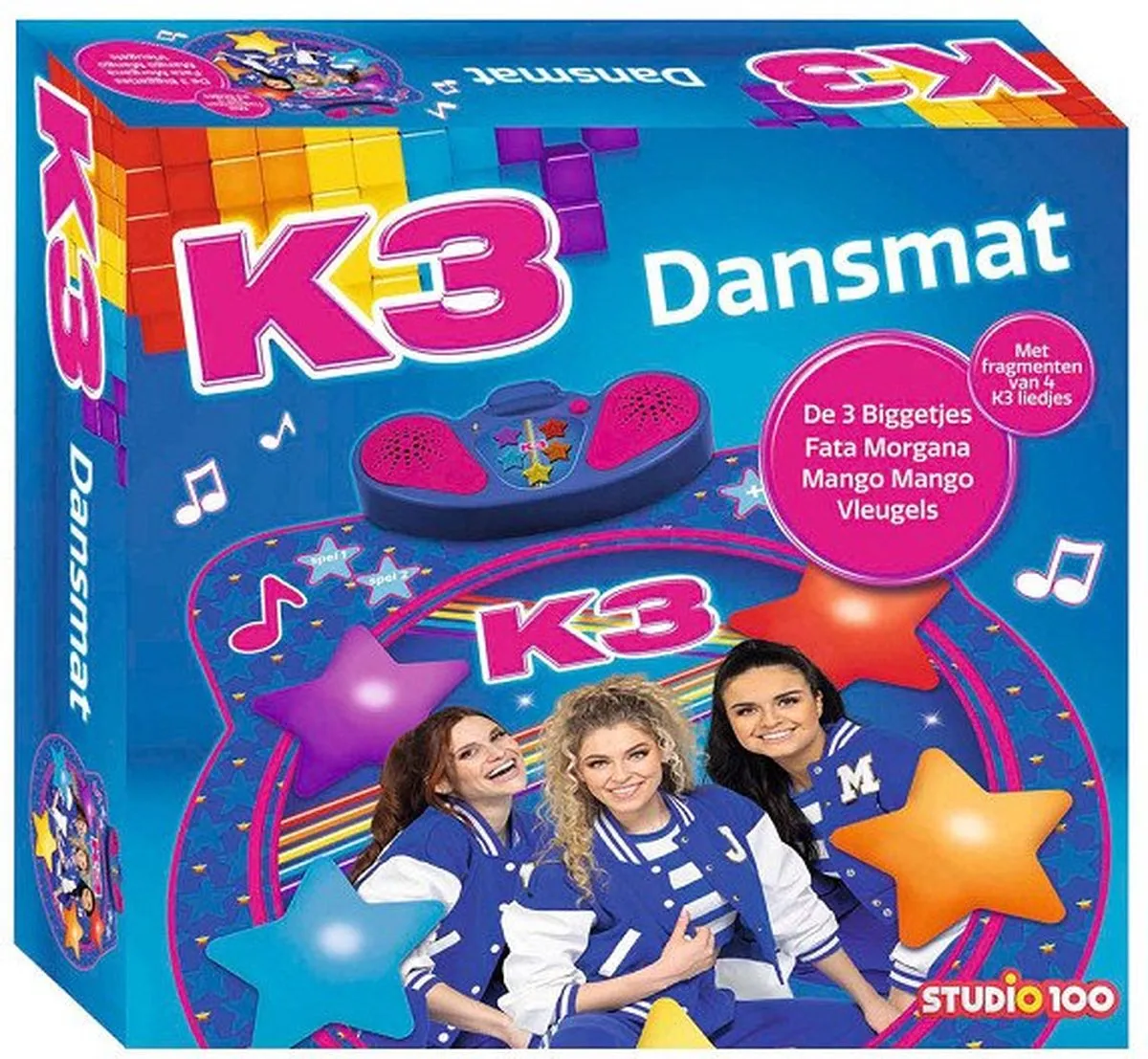 K3 Dansmat Interactief - Blauw