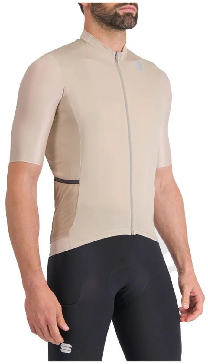 Sportful Supergiara Korte Mouw Wielertrui Beige 2XL Man