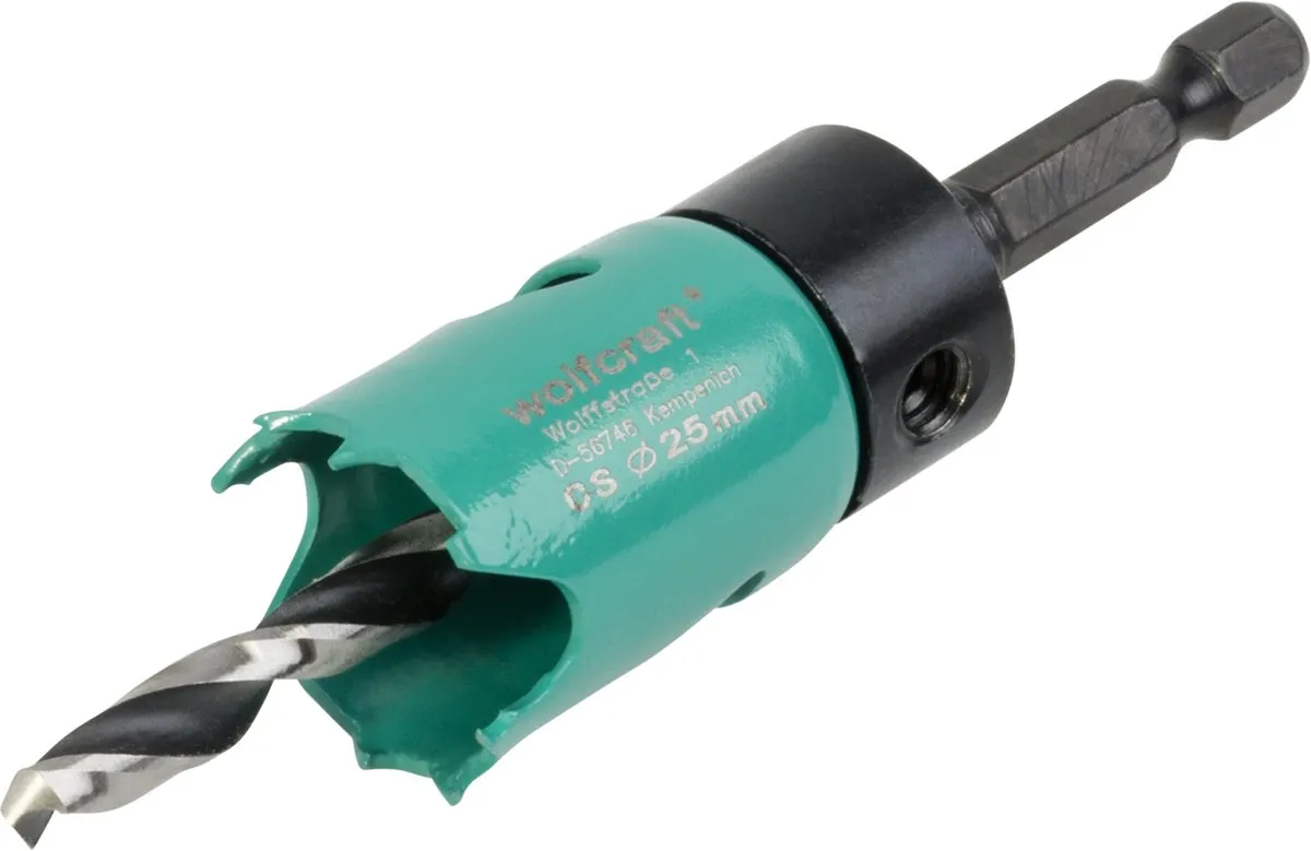 Wolfcraft Carbonstalen Gatenzaag Ø25mm