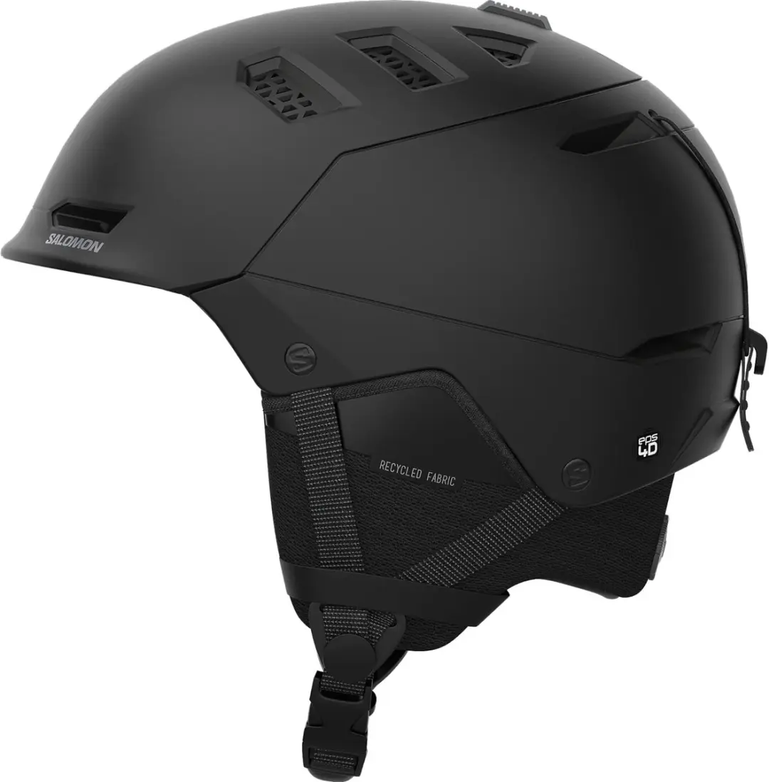 Salomon Husk Pro Skihelm - M - Zwart - afbeelding 2 van 6