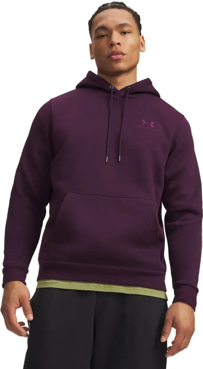 Under Armour UA Icon Fleece Hoodie-PPL Heren Sporttrui