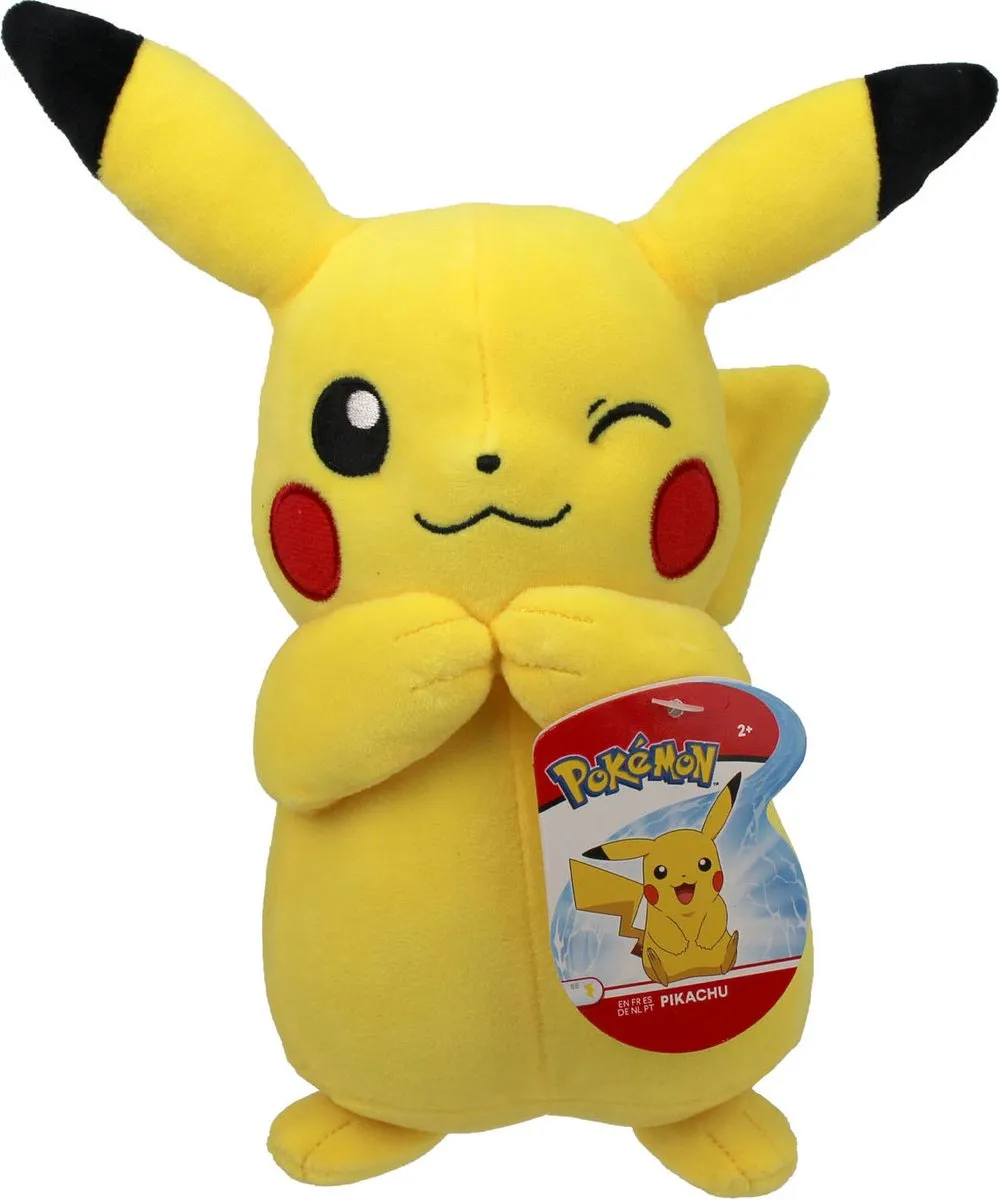 Pokémon Pluche Pikachu 20cm