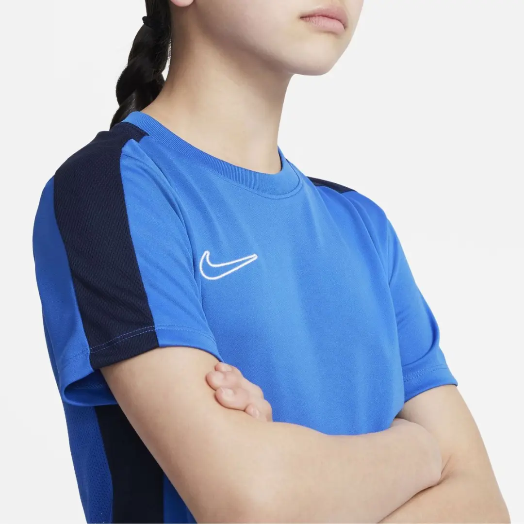 Nike Dri-FIT Academy 23 Voetbalshirt Junior 152/158 - Blauw - afbeelding 5 van 6